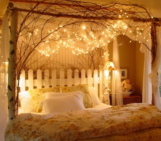romantic bedroom lighting ideas