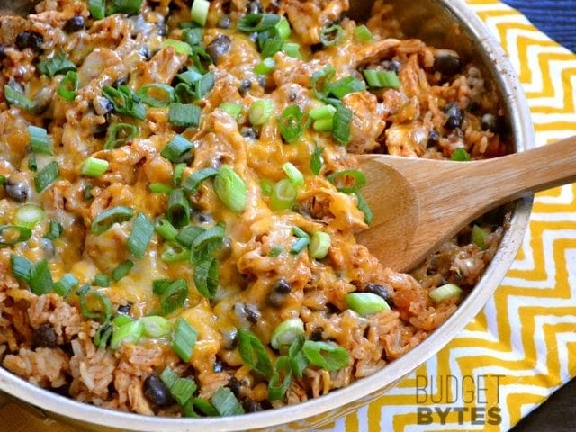 30 Quick and Easy Dinners - 19 Southwest Chicken and Rice Skillet