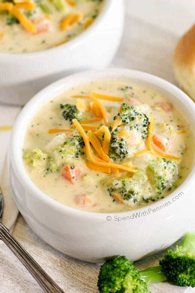 30 Quick and Easy Dinners - 27 Broccoli Cheese Soup