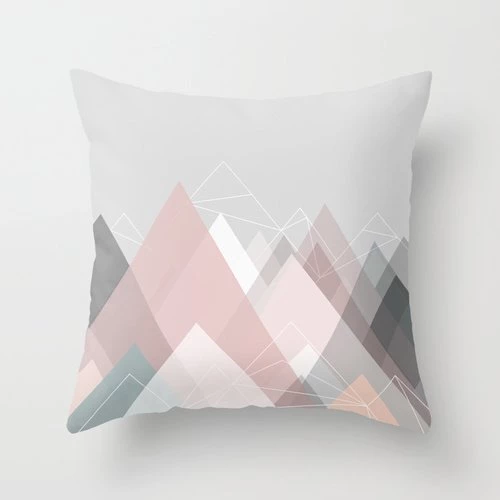 Snag This Look - Blush and Grey Bedroom - Scandinavian Pillow