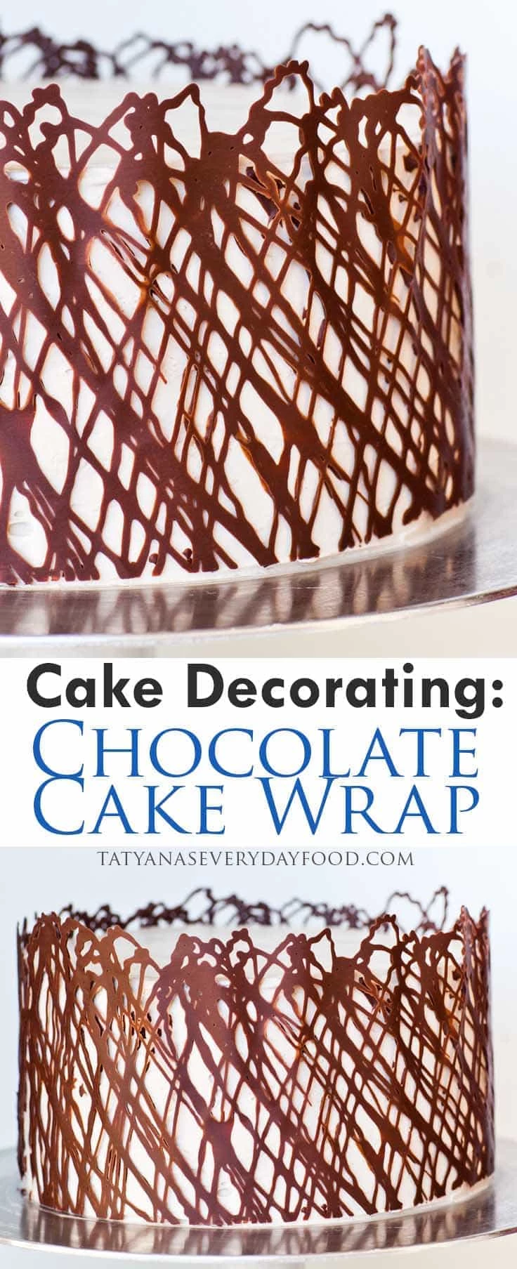 13 Beautifully Decorated Cakes - Cake Decorating - Chocolate Cake Wrap