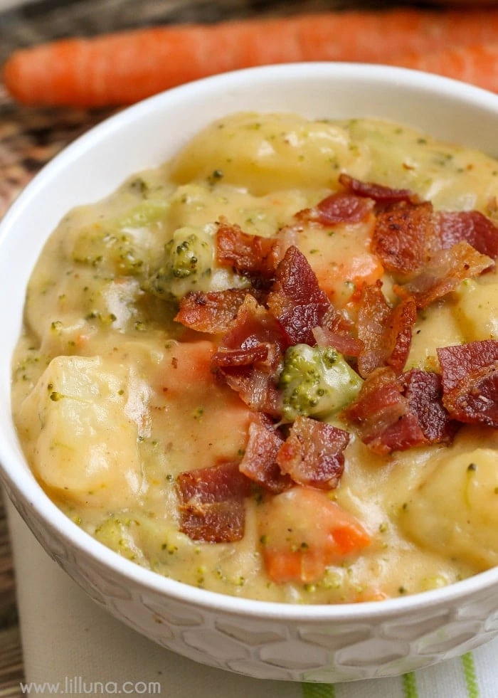 21 Delicious Soup Recipes - Loaded Broccoli Cheese Potato Soup