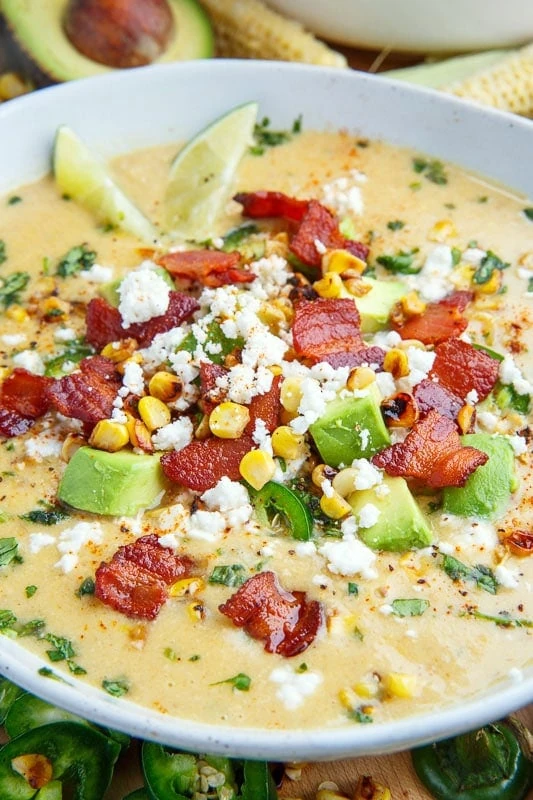 21 Delicious Soup Recipes - Mexican Street Corn Soup