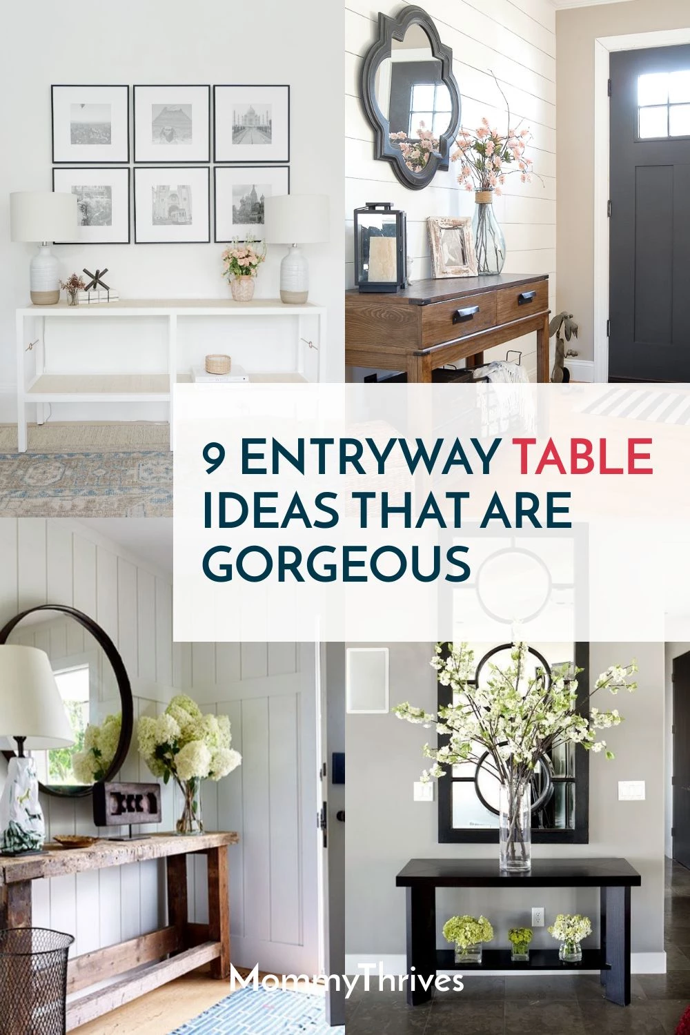 10 Charming Entryway Furniture Ideas
