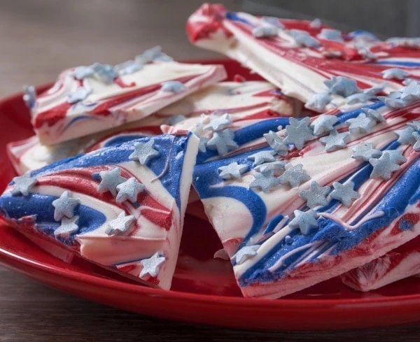 4th of July Candy Bark