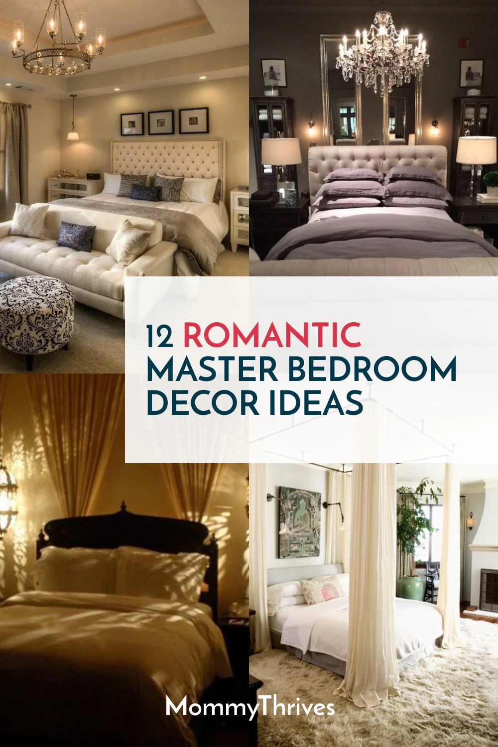 12 Beautiful Romantic Bedroom Ideas - MommyThrives