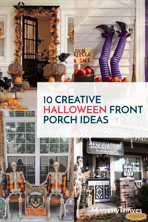 10 Fun Halloween Front Porch Ideas - MommyThrives